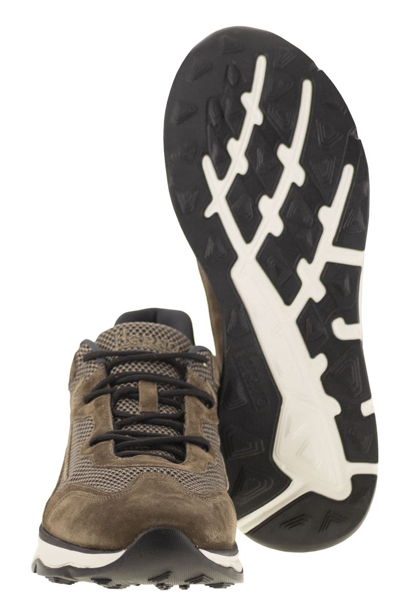 HERNO Nylon Trainers with Rubberised Details - Men's Sneakers