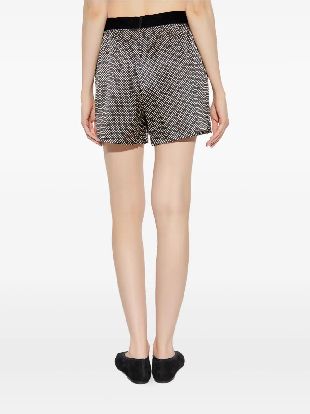 TOM FORD Polka Dot Silk PJ Shorts