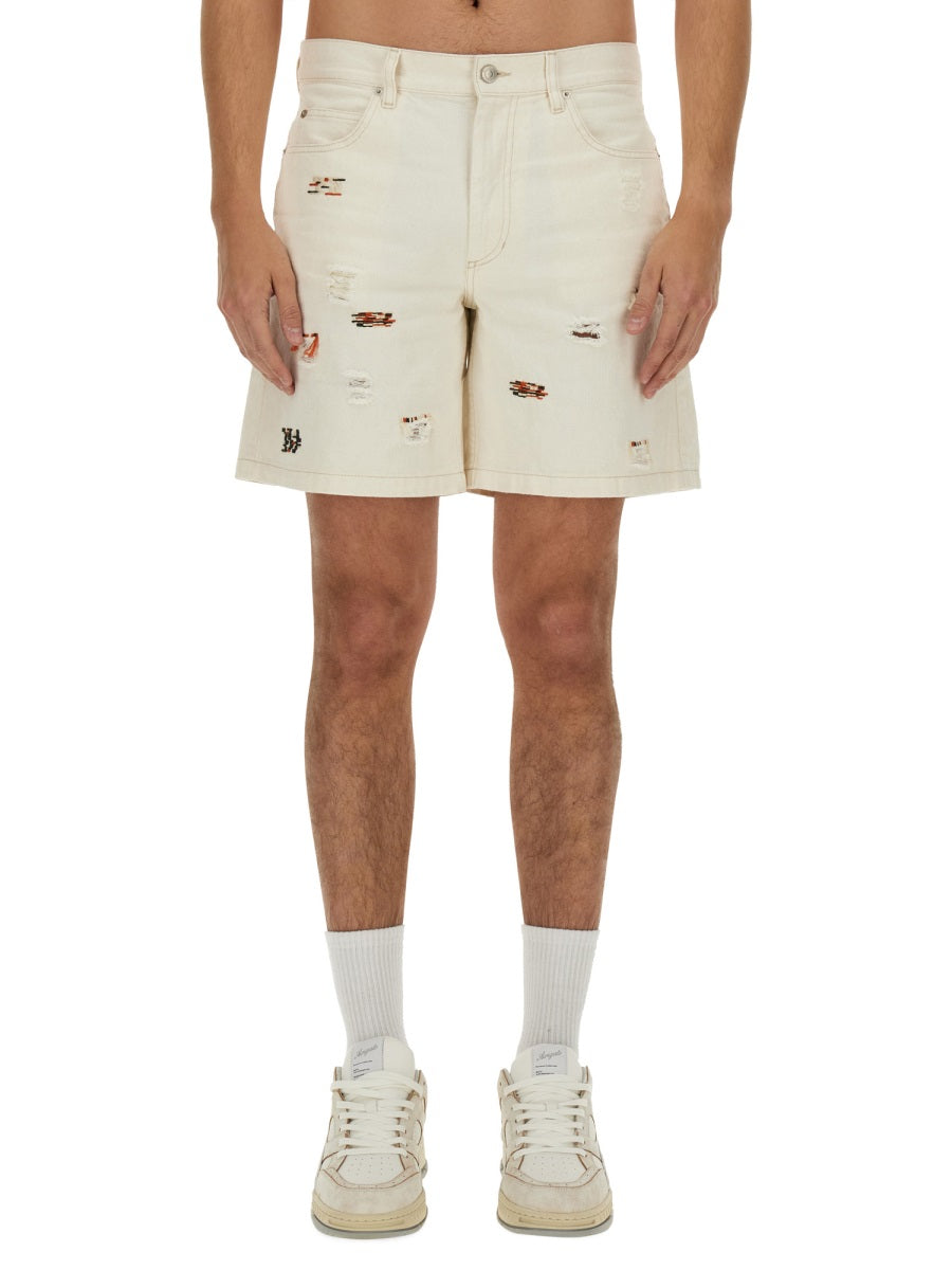 ISABEL MARANT Men's Bermuda Mini Shorts - Size 31