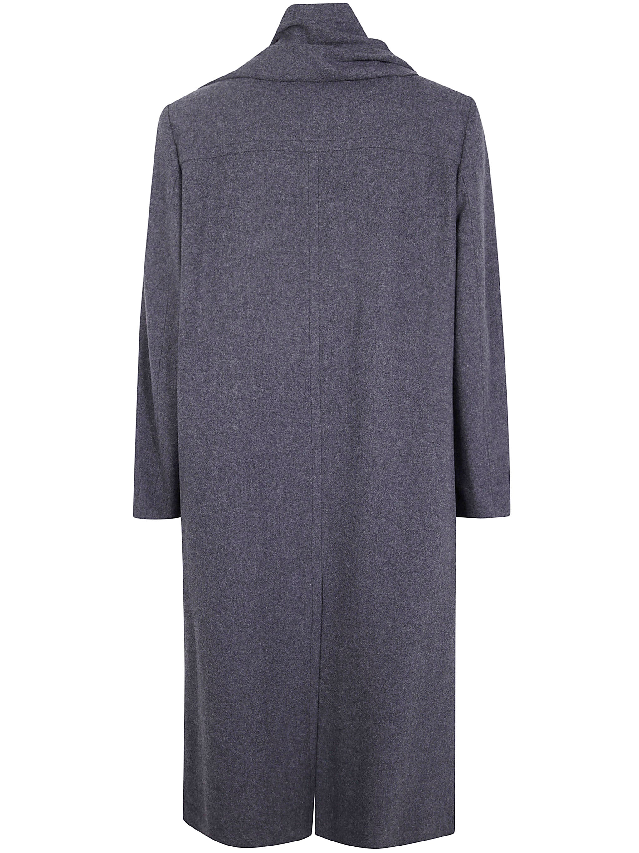 MM6 MAISON MARGIELA Long Jacket with Scarf Detail