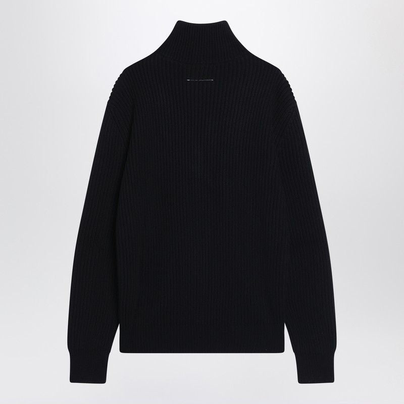 MM6 MAISON MARGIELA Men's Cotton Zip-Up Cardigan - FW25 Collection