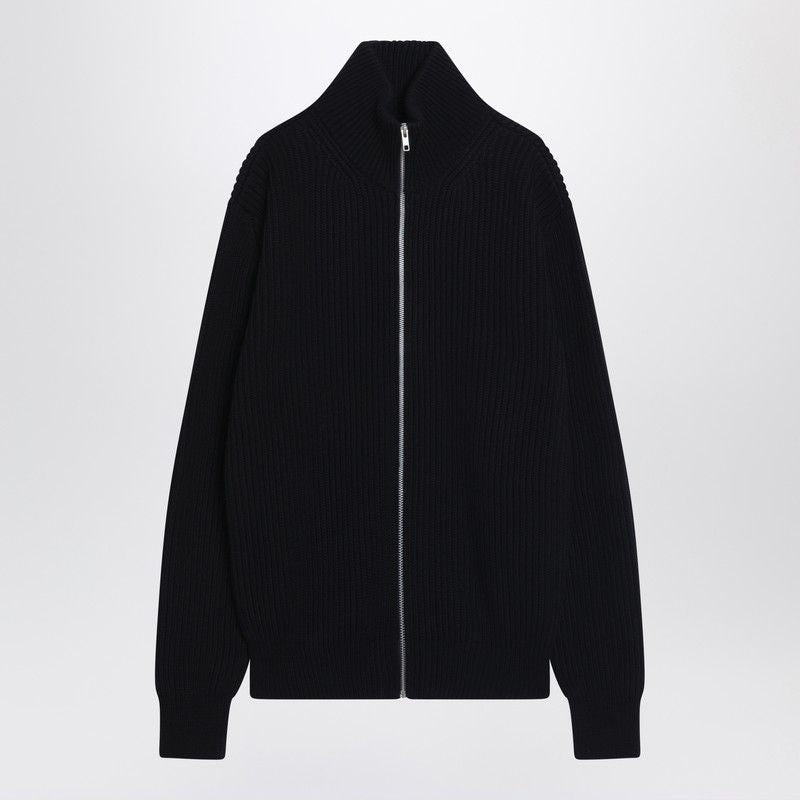 MM6 MAISON MARGIELA Men's Cotton Zip-Up Cardigan - FW25 Collection