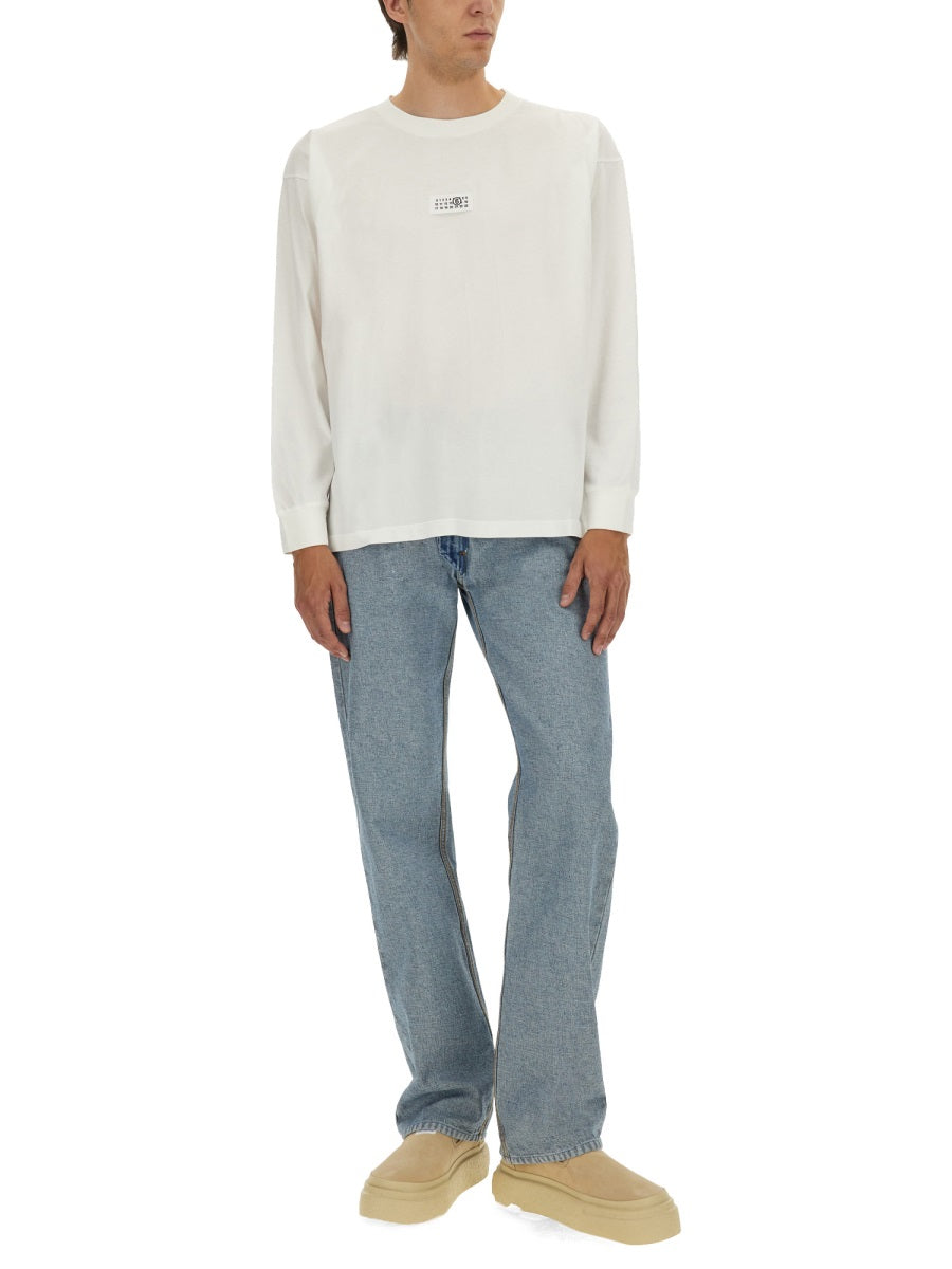 MM6 MAISON MARGIELA Long Sleeve Relaxed Fit T-Shirt