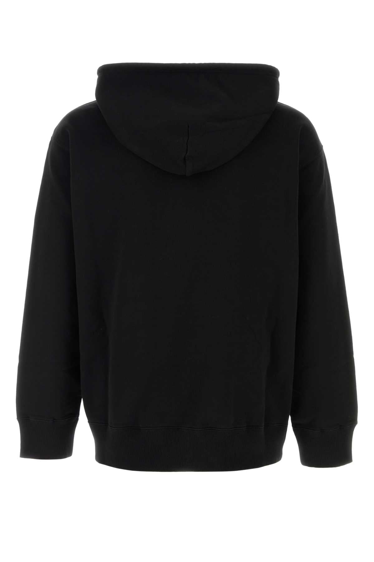 MM6 MAISON MARGIELA Logo Cotton Hoodie with Pouch Pocket - FW25