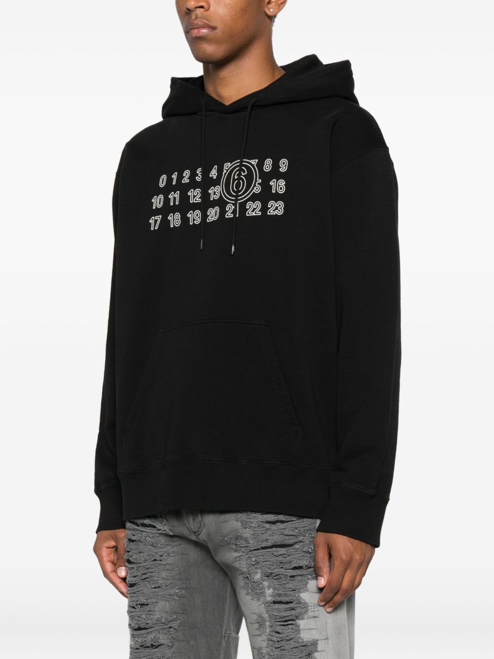 MM6 MAISON MARGIELA Bold Cotton Sweatshirt for Men