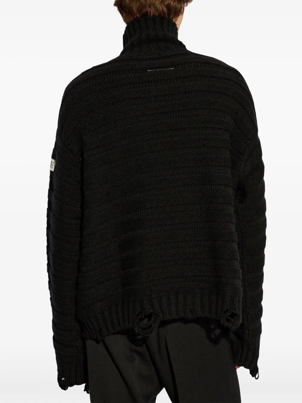 MM6 MAISON MARGIELA Men's Regular Fit High Neck Pullover