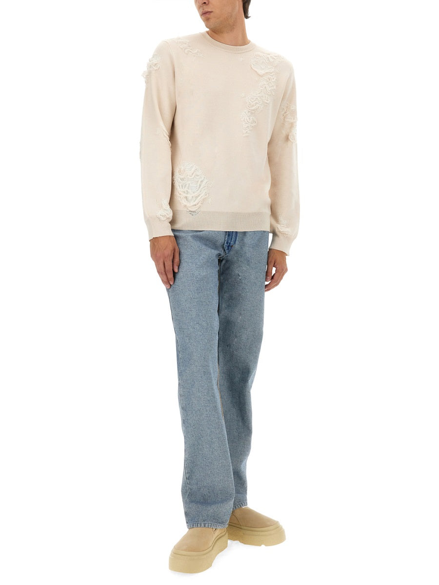 MM6 MAISON MARGIELA Wool Sweater - Size L