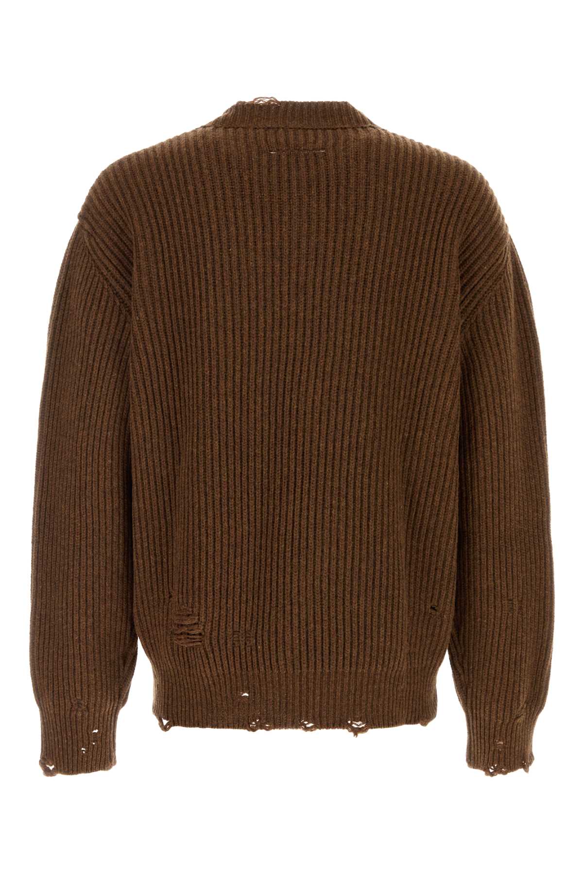 MM6 MAISON MARGIELA Distressed Wool-Blend Sweater
