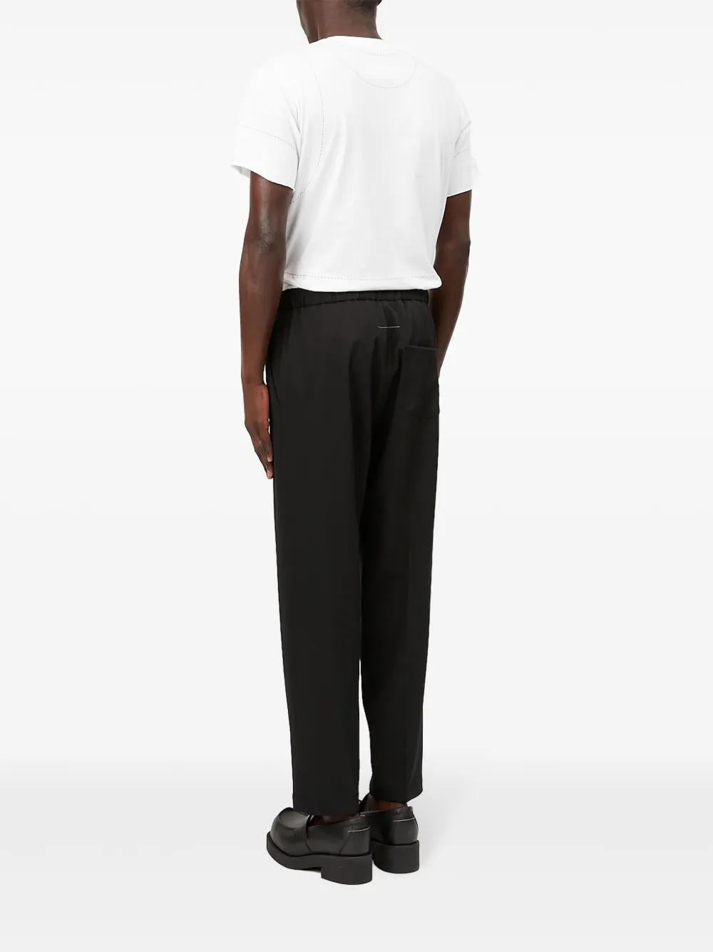 MM6 MAISON MARGIELA Cropped Drawstring Trousers