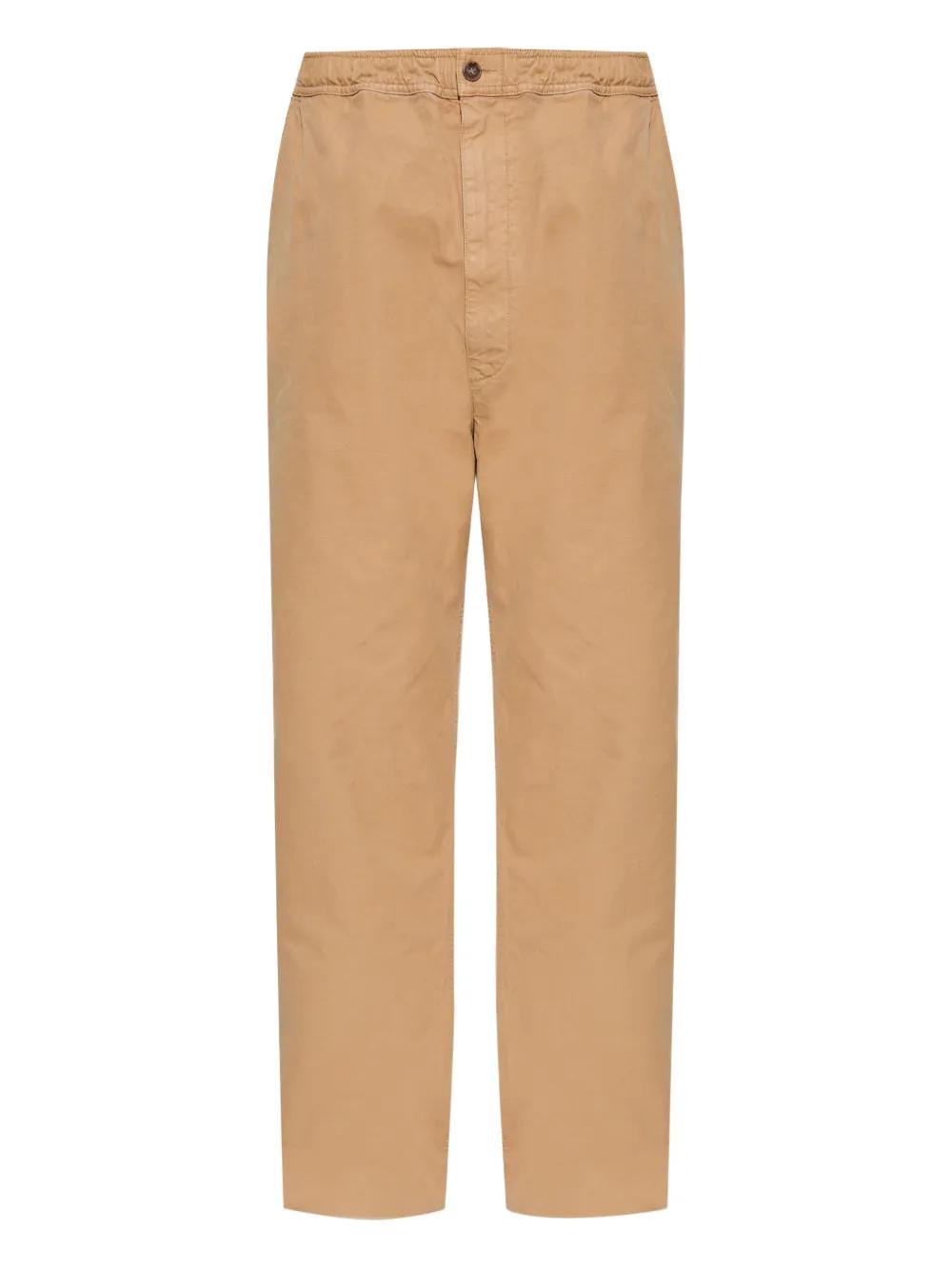 MM6 MAISON MARGIELA Baggy Cotton Pants for Men - FW25 Collection