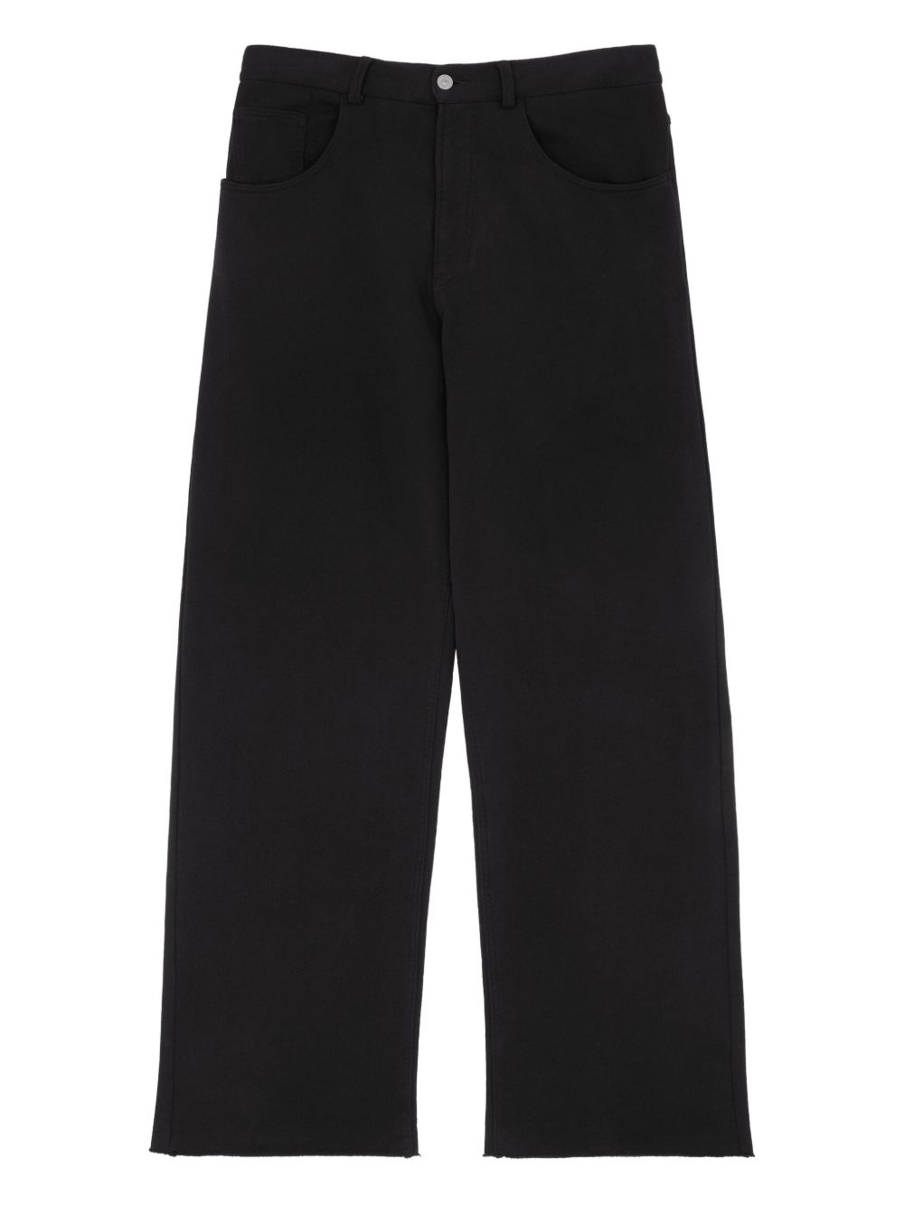 MM6 MAISON MARGIELA Men's Cotton Trousers - Straight Leg Design for FW25