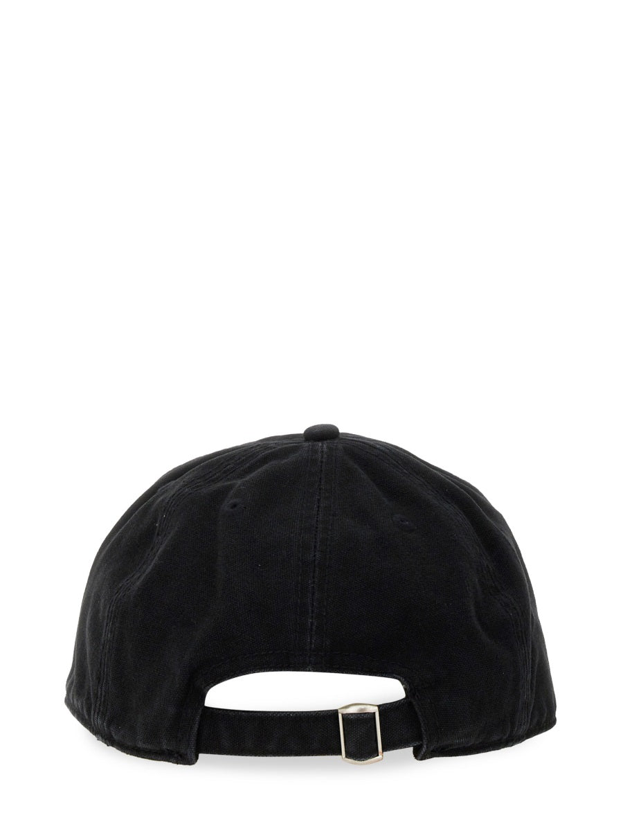 MM6 MAISON MARGIELA Logo Cotton Twill Cap - Pull-On Style with Adjustable Strap