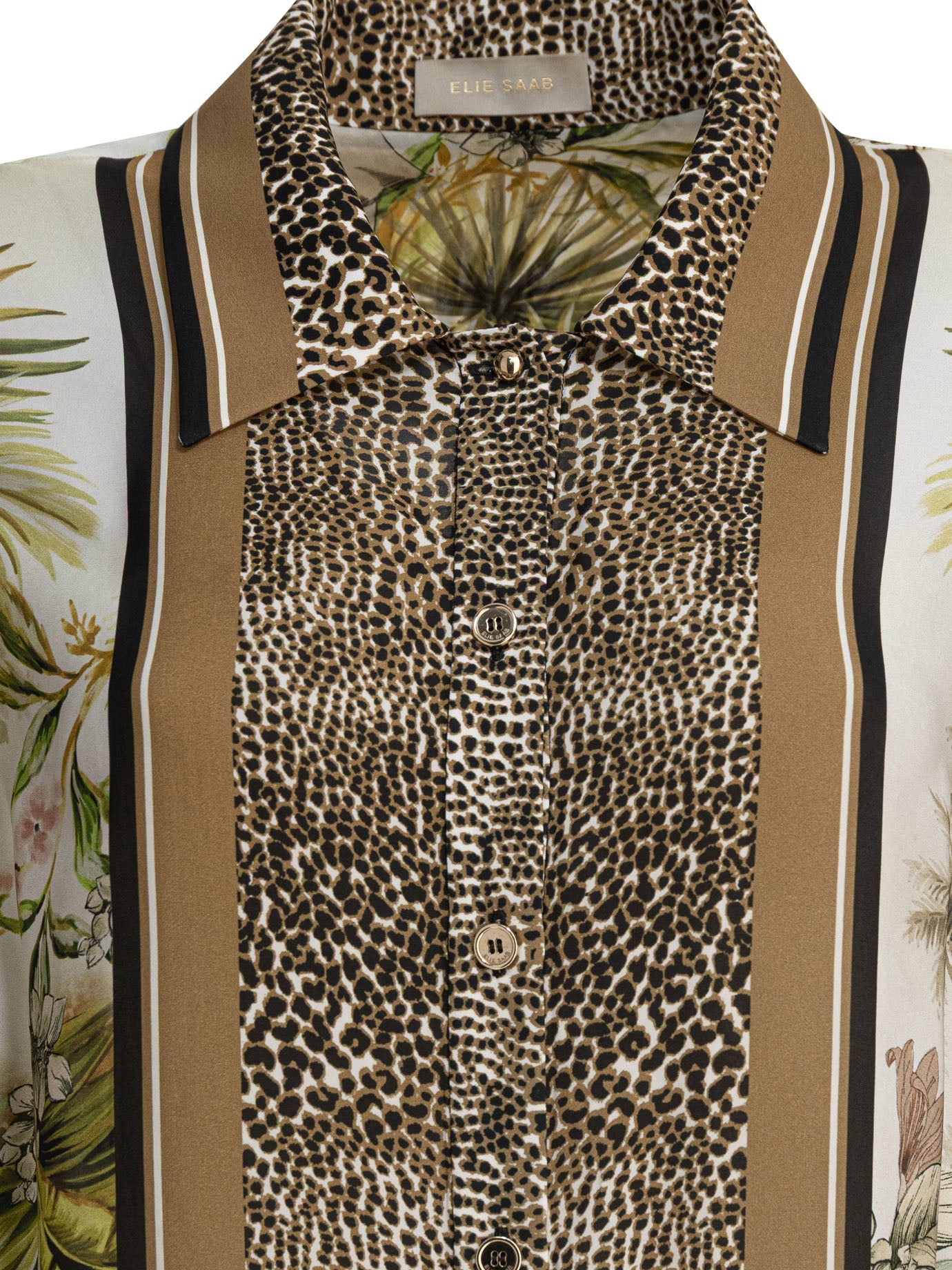 ELIE SAAB Oversized Savannah Print Shirt