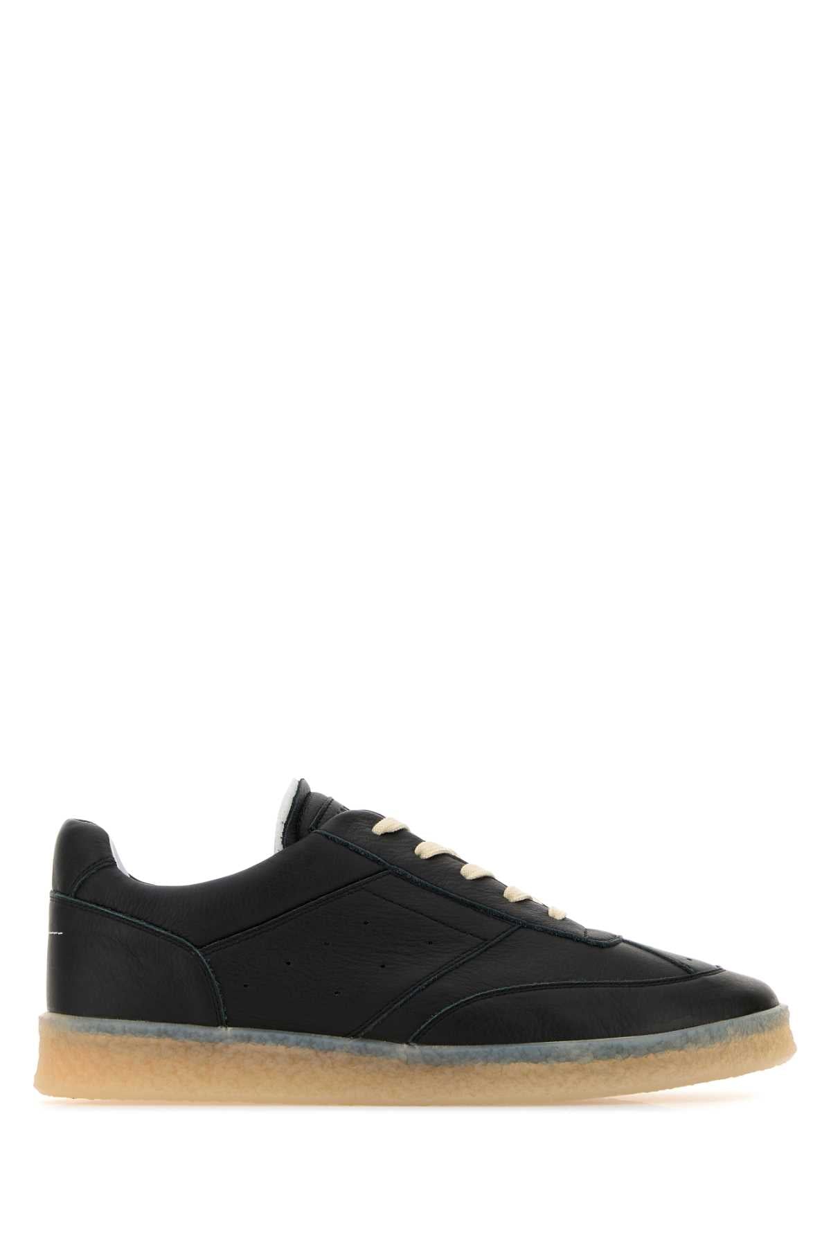 MM6 MAISON MARGIELA Premium Leather Sneakers for Men - FW24 Collection