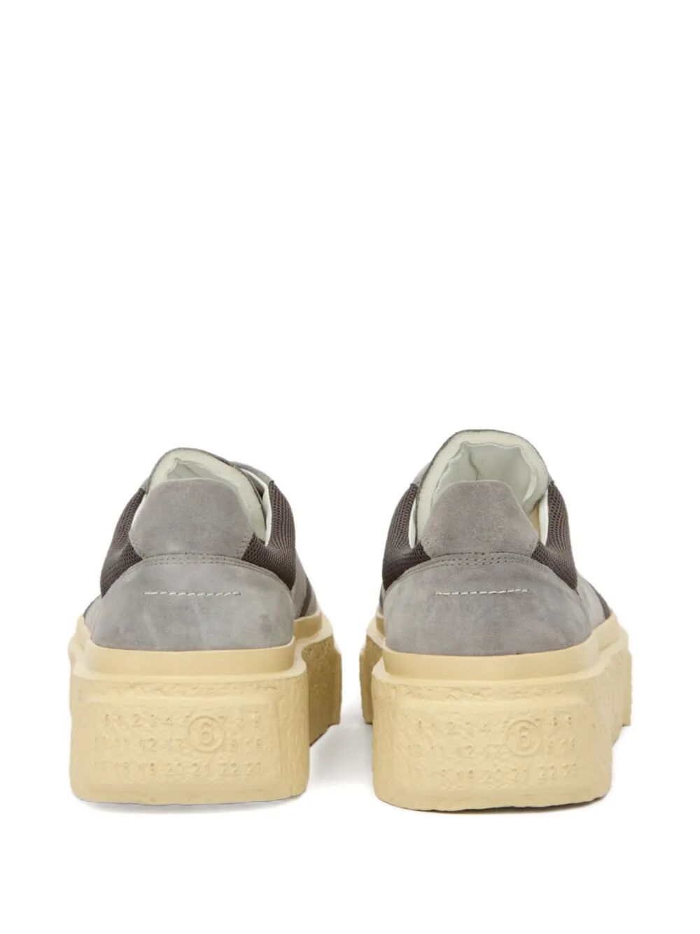 MM6 MAISON MARGIELA Premium Leather Sneakers for Men - FW25 Edition