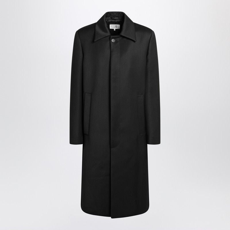 MM6 MAISON MARGIELA Men's Single-Breasted Wool-Blend Jacket