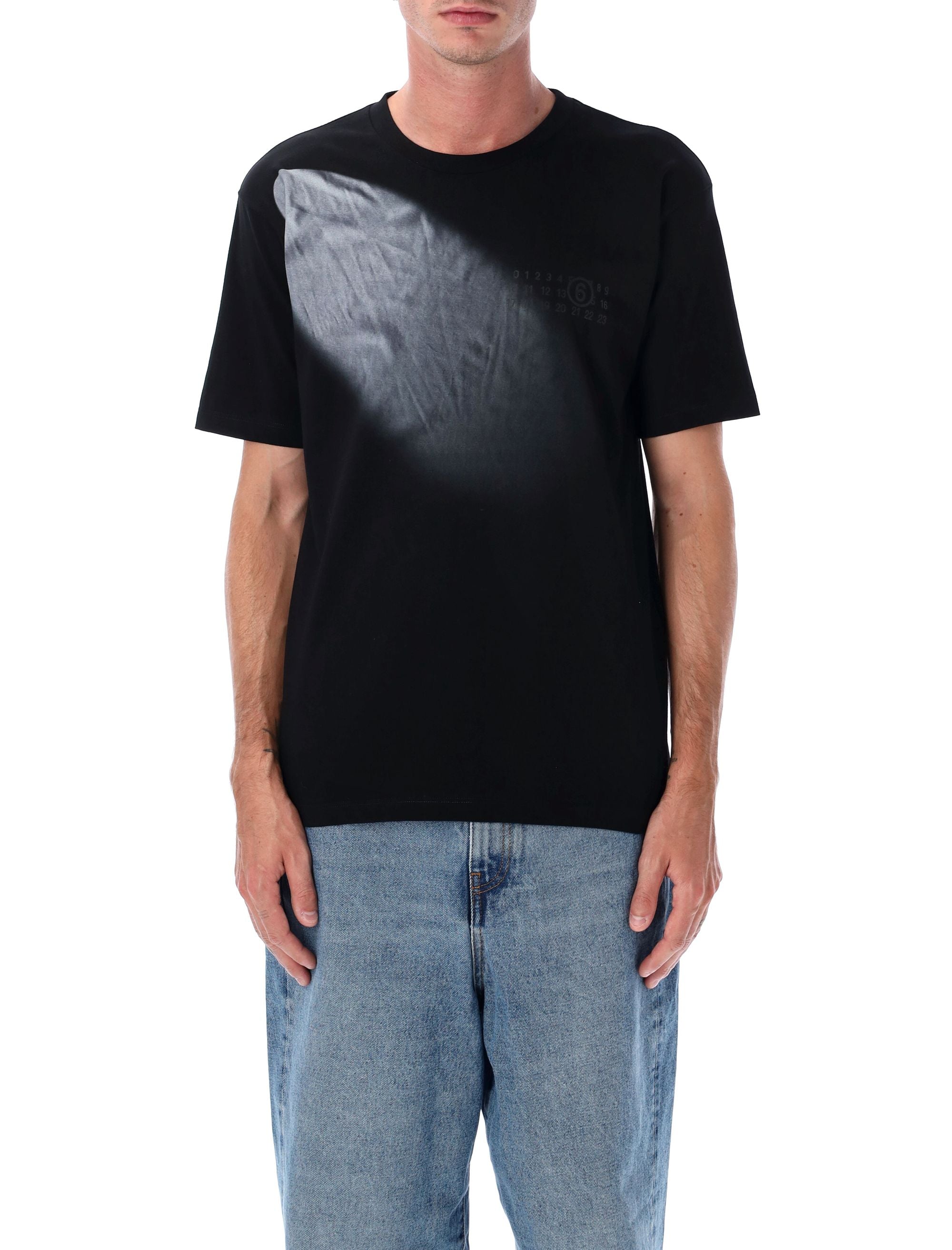 MM6 MAISON MARGIELA Spotlight Print Cotton T-Shirt - Size L