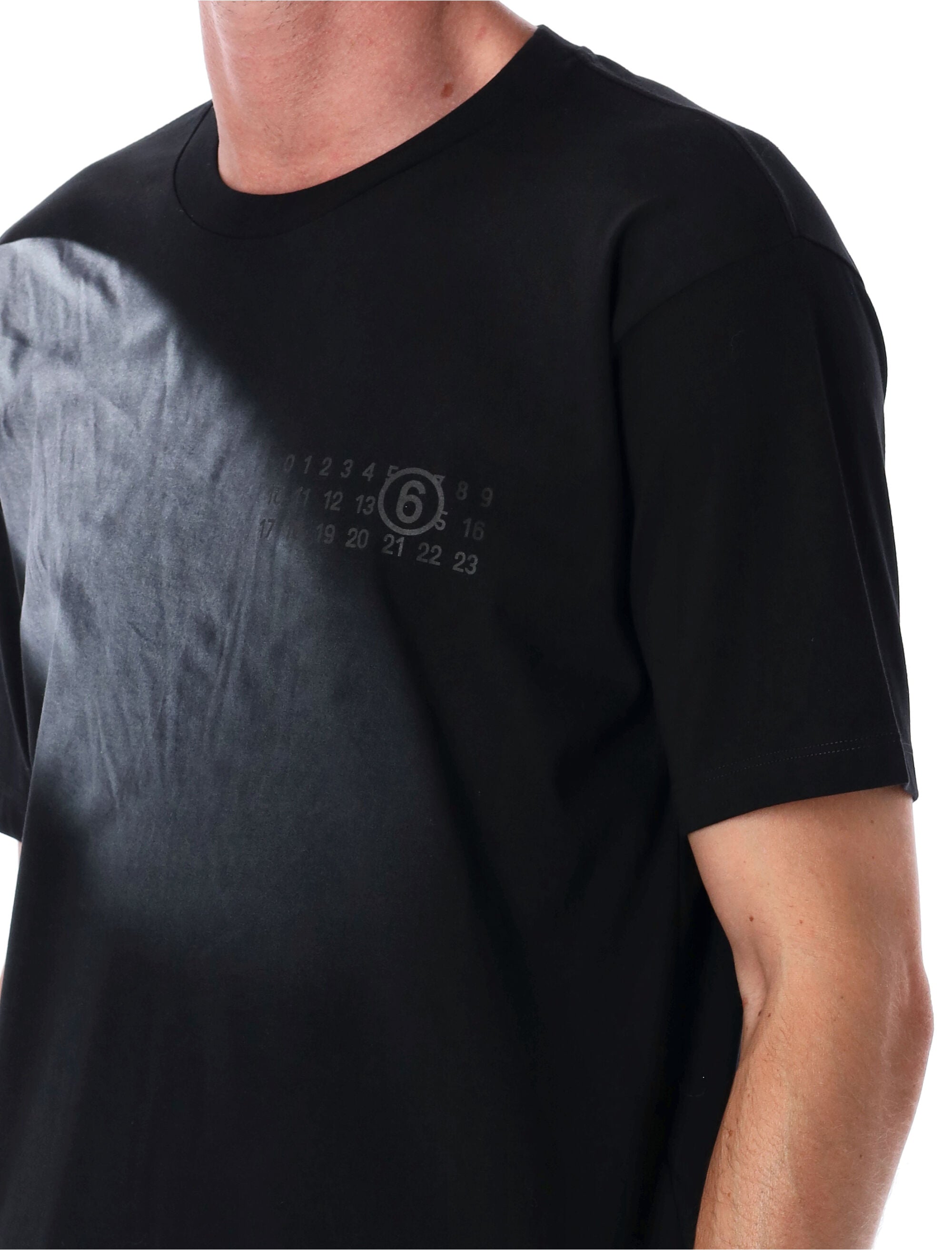 MM6 MAISON MARGIELA Spotlight Print Cotton T-Shirt - Size L