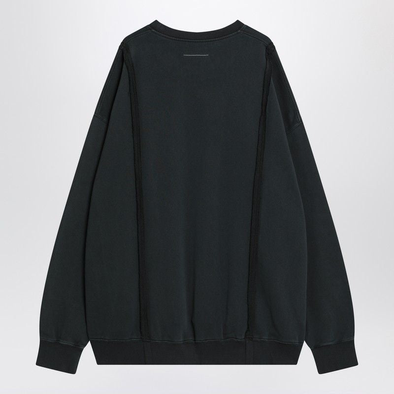 MM6 MAISON MARGIELA Numeric Logo Crew Neck Sweatshirt