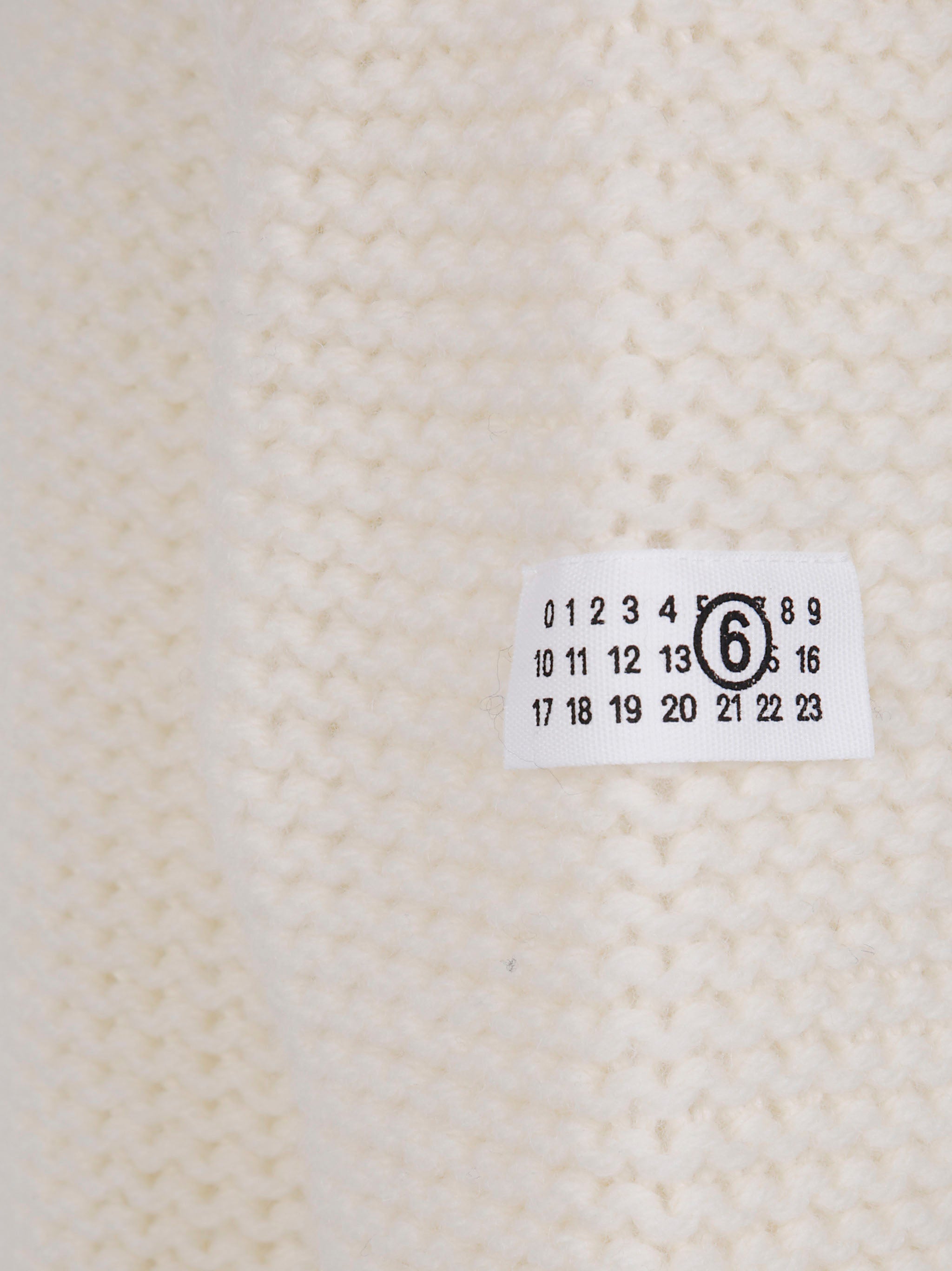 MM6 MAISON MARGIELA Chunky Wool Turtleneck Jumper - Size L