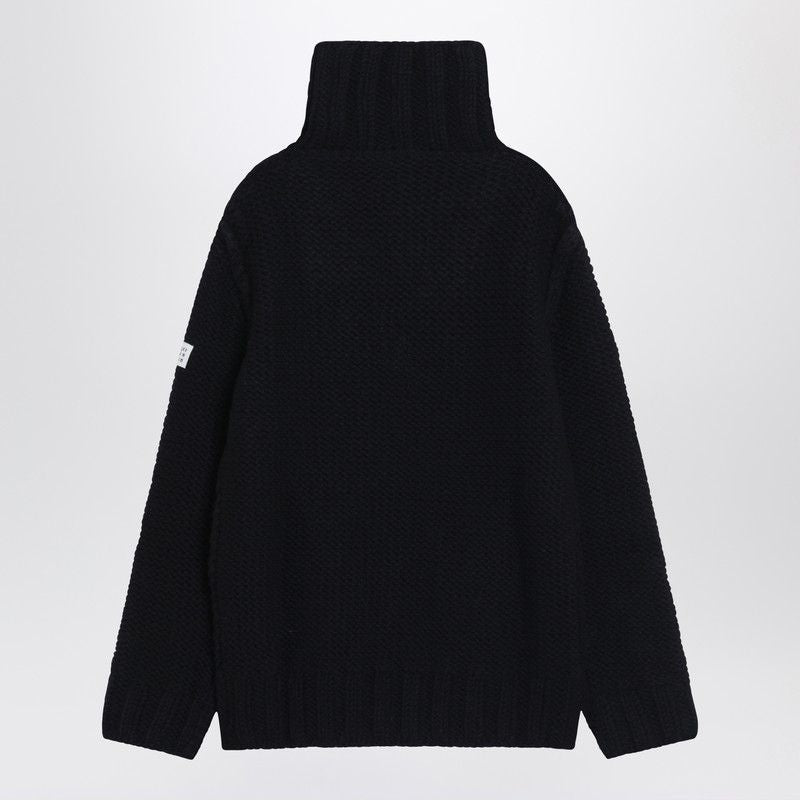 MM6 MAISON MARGIELA Chunky Wool Turtleneck Jumper - Size L