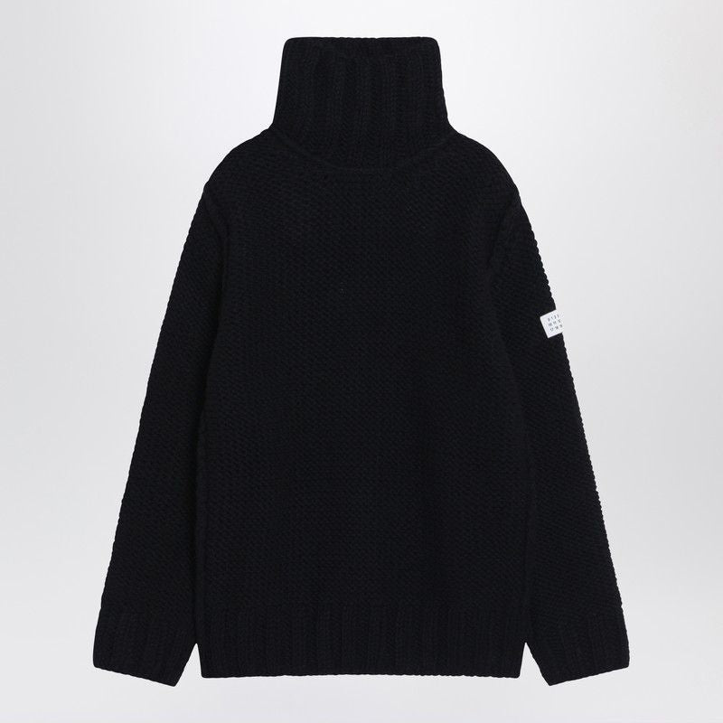 MM6 MAISON MARGIELA Chunky Wool Turtleneck Jumper - Size L