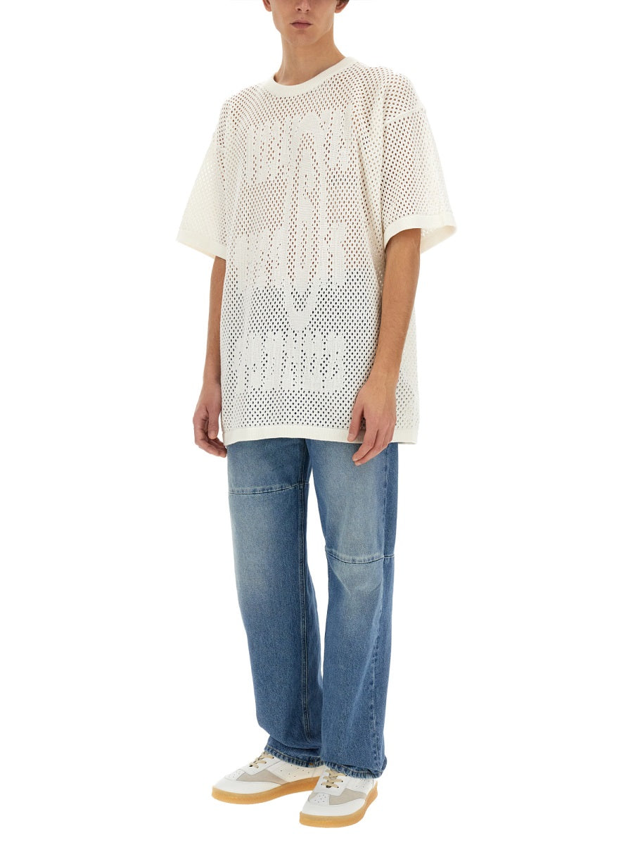 MM6 MAISON MARGIELA Classic Logo T-Shirt - Regular Fit Size L