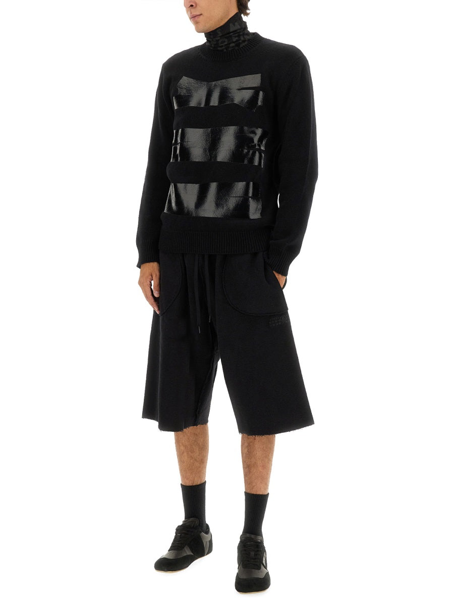 MM6 MAISON MARGIELA Wool Sweatshirt for Men - FW25 Collection
