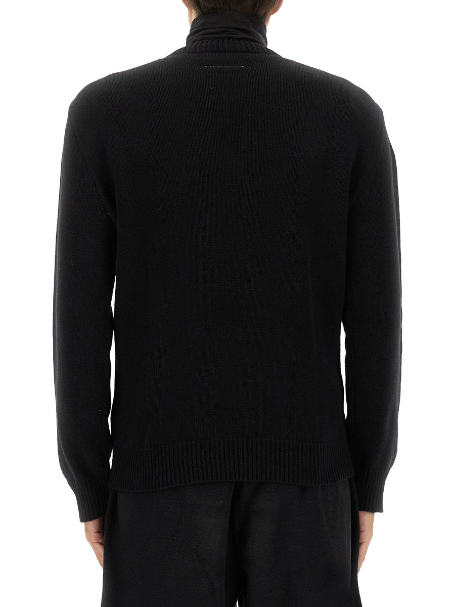 MM6 MAISON MARGIELA Wool Sweatshirt for Men - FW25 Collection