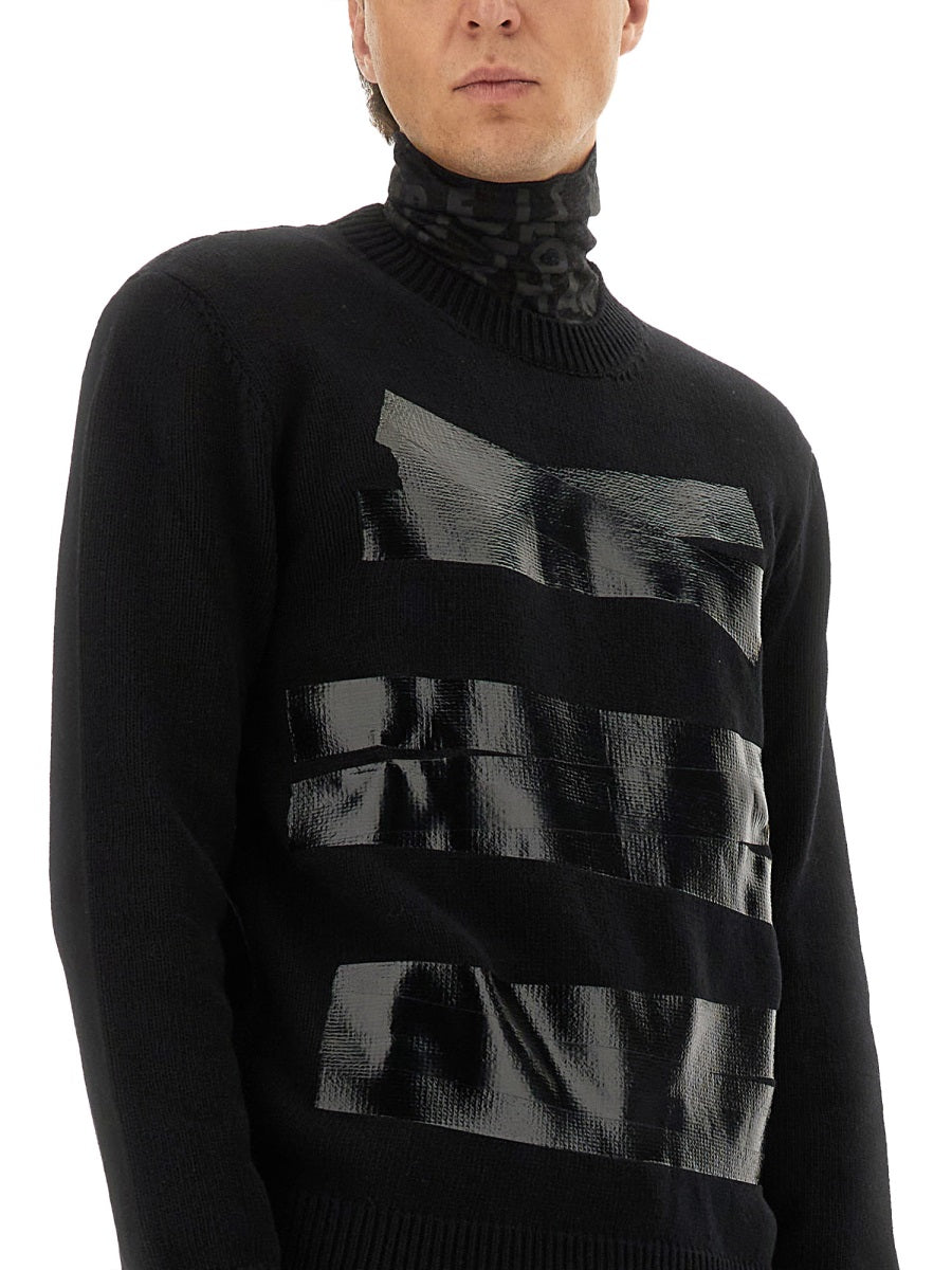MM6 MAISON MARGIELA Wool Sweatshirt for Men - FW25 Collection