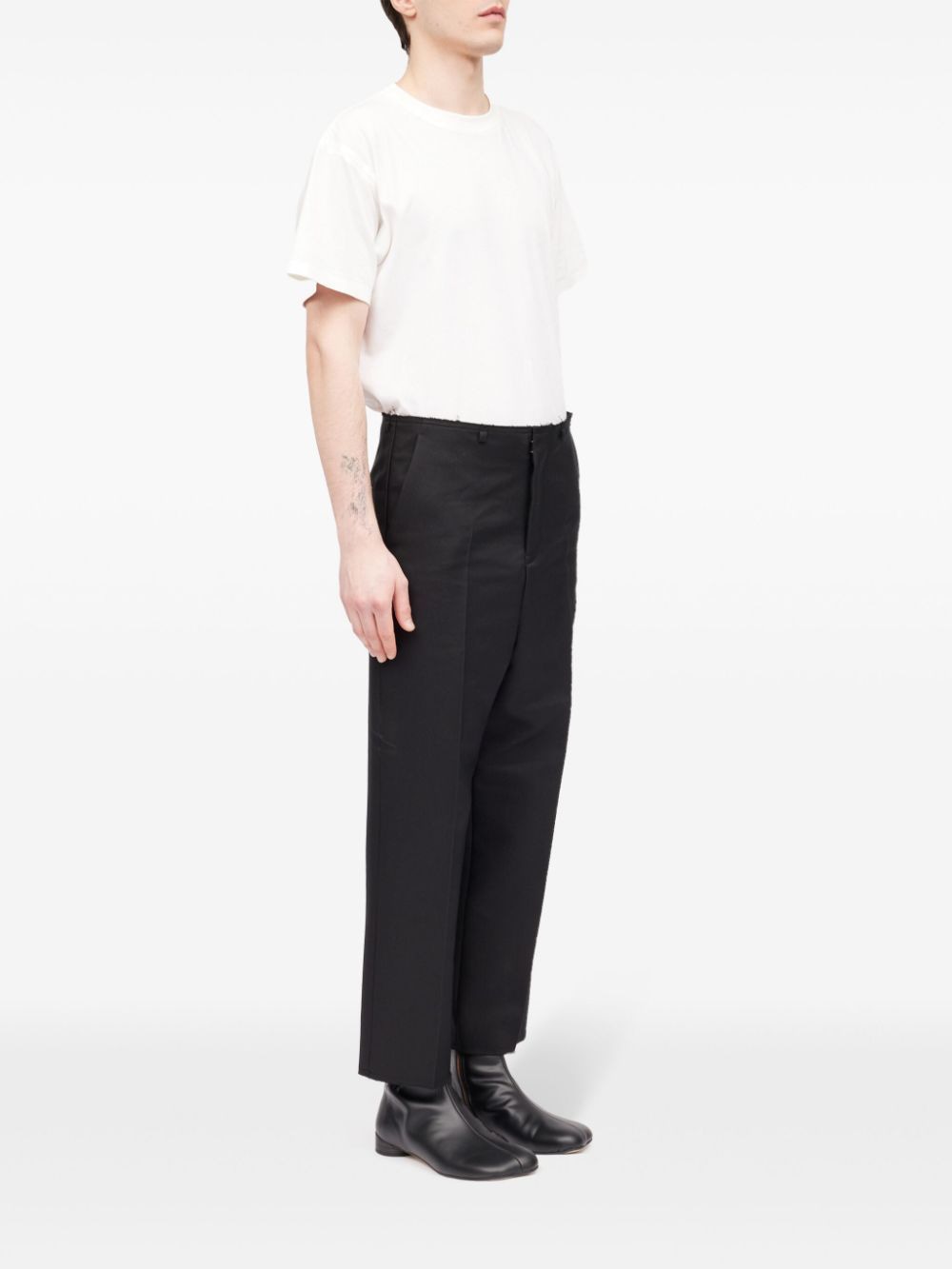 MM6 MAISON MARGIELA Raw Cut Tailored Trousers for Men