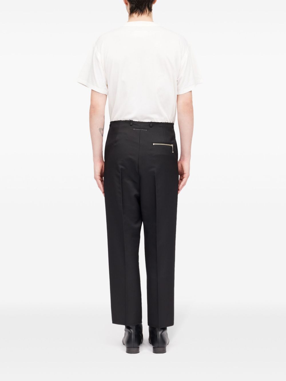 MM6 MAISON MARGIELA Raw Cut Tailored Trousers for Men