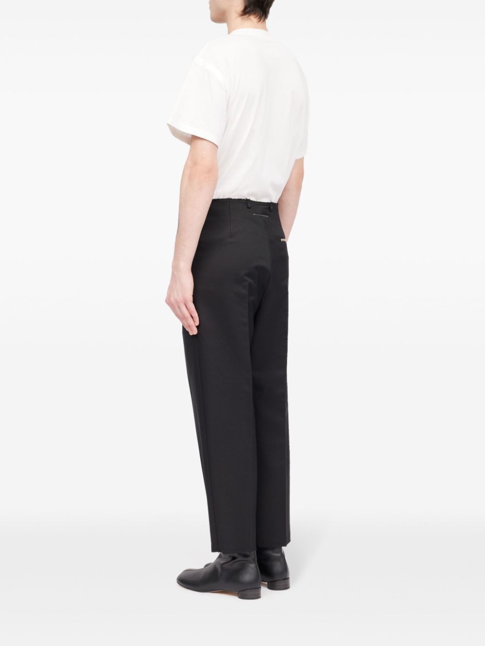 MM6 MAISON MARGIELA Raw Cut Tailored Trousers for Men