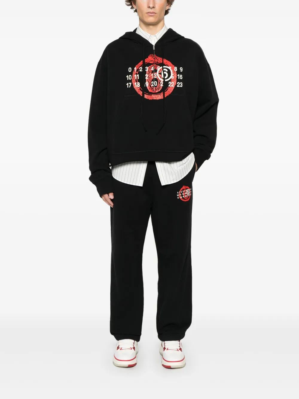 MM6 MAISON MARGIELA Print Cotton Trousers for Men