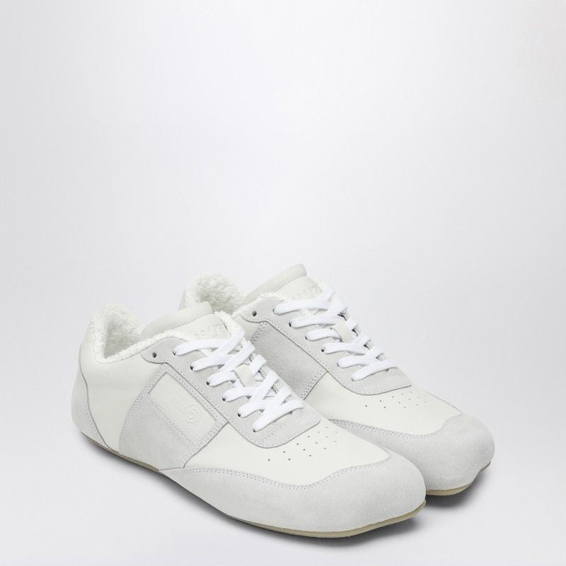 MM6 MAISON MARGIELA Classic Leather and Suede Sneaker