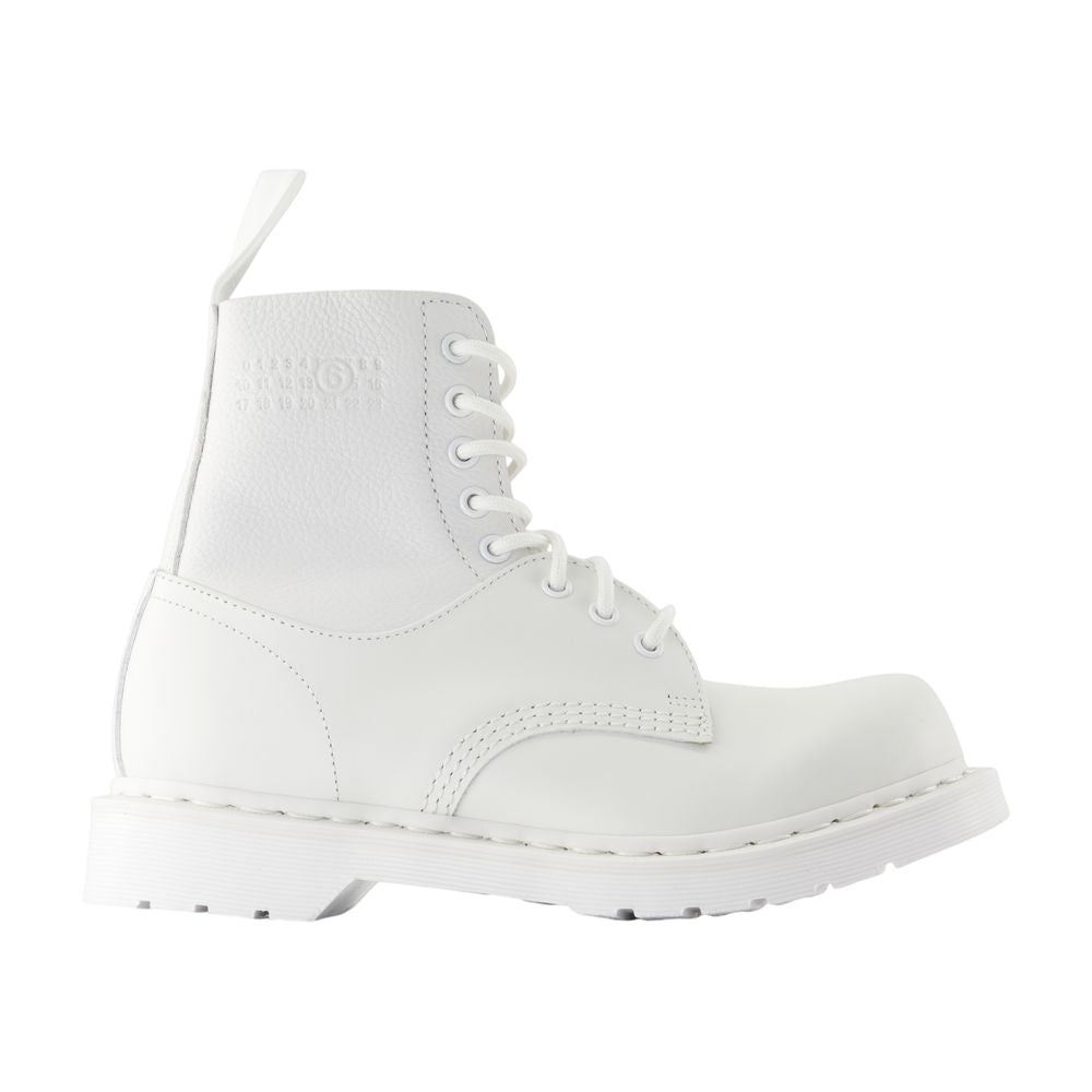 MM6 MAISON MARGIELA Lace-Up Boot Collaboration with Dr. Martens