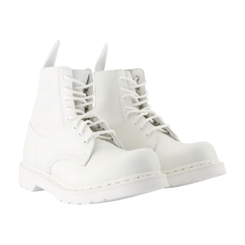 MM6 MAISON MARGIELA Lace-Up Boot Collaboration with Dr. Martens