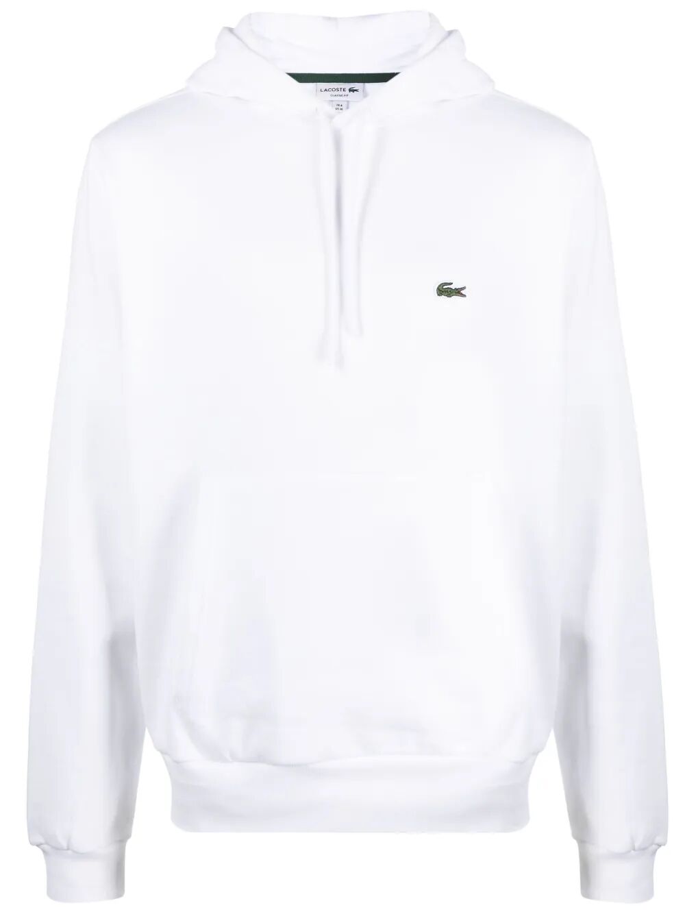LACOSTE Classic Fit Fleece Hoodie for Men