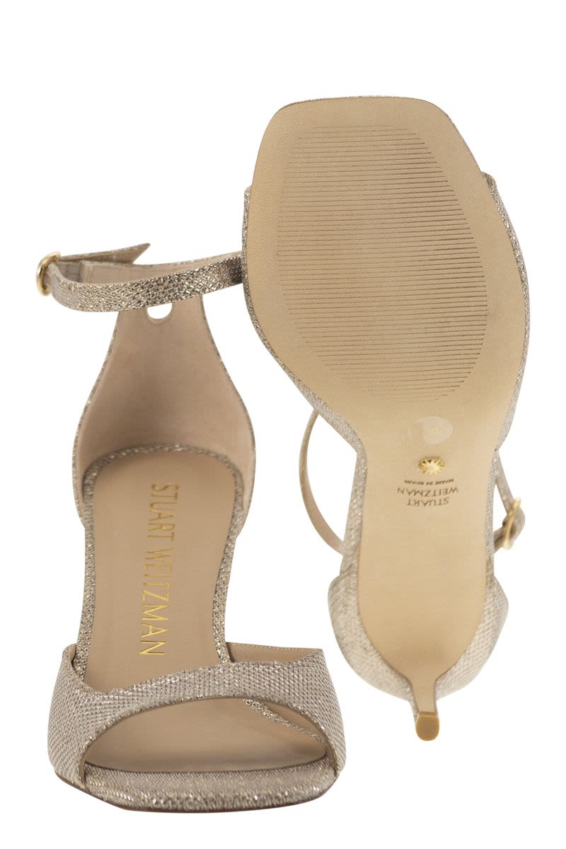 STUART WEITZMAN High Heel Sandal with Square Toe - 75mm