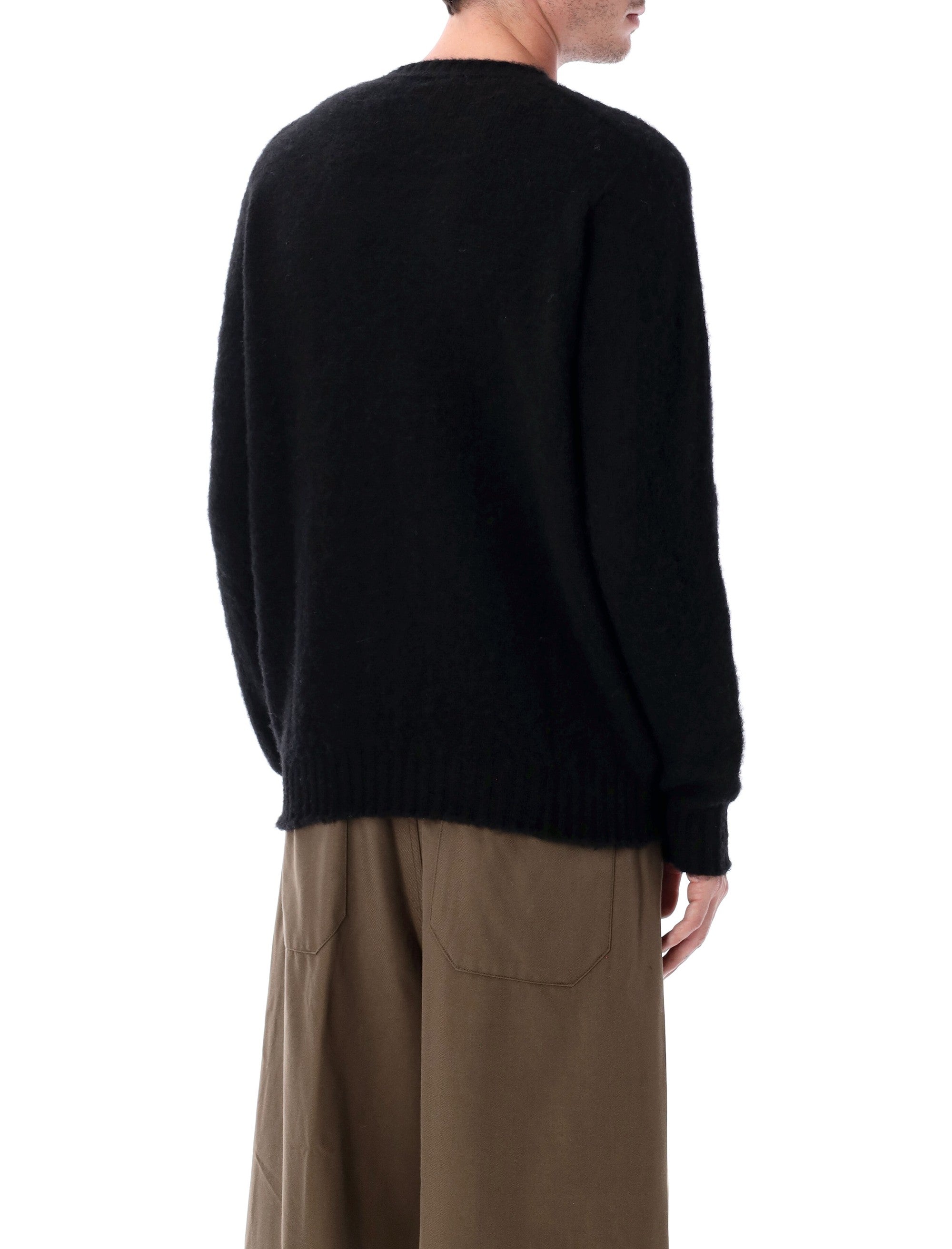 HOWLIN Shaggy Bear Wool Crewneck Sweater - Size L