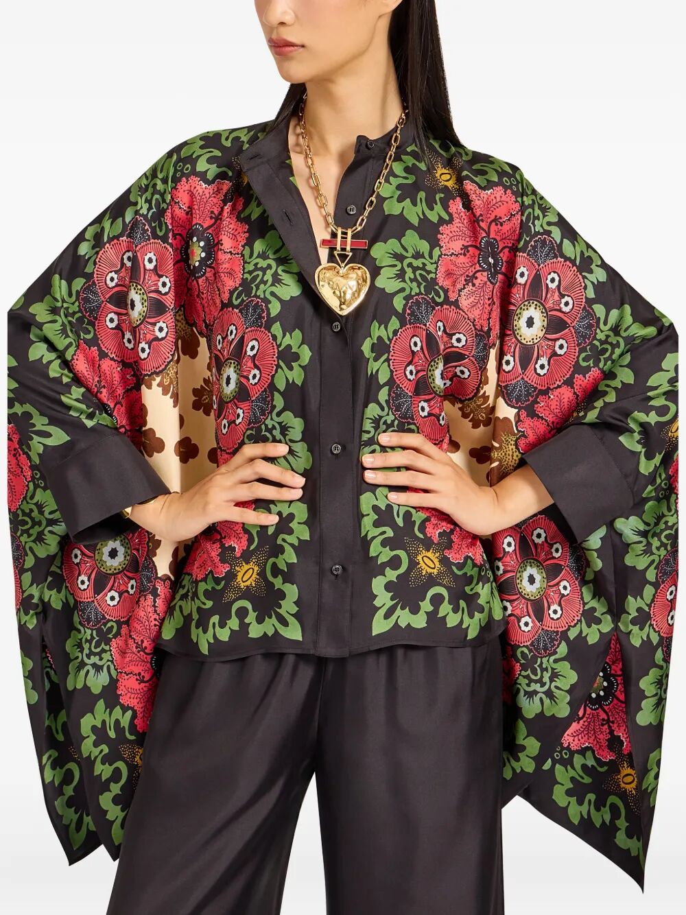 LA DOUBLE J Foulard Style Shirt