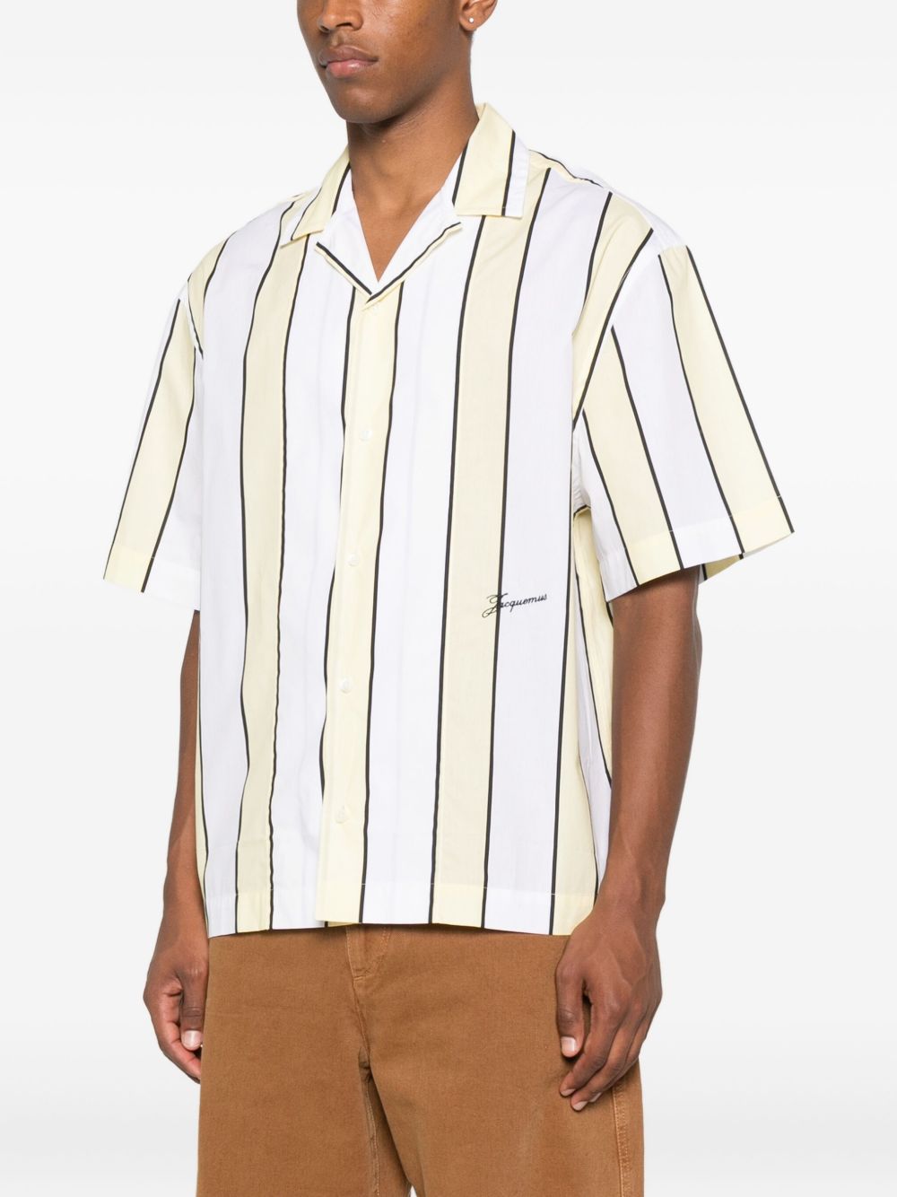 JACQUEMUS The Chemise Jean Shirt - Men's Short Sleeve Casual Wear