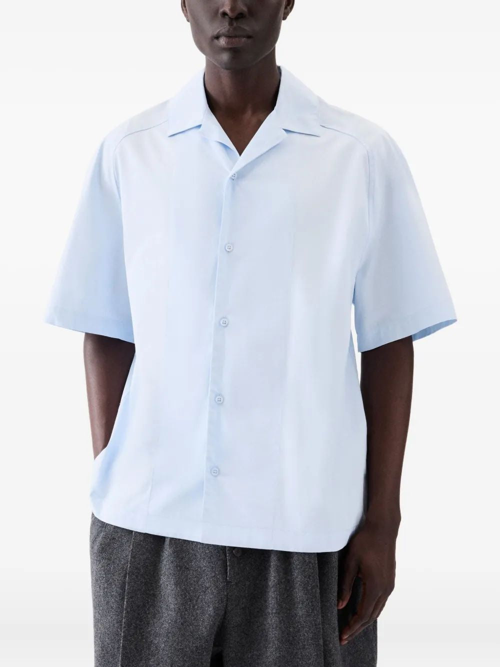 JACQUEMUS The Mini Button-Up Shirt