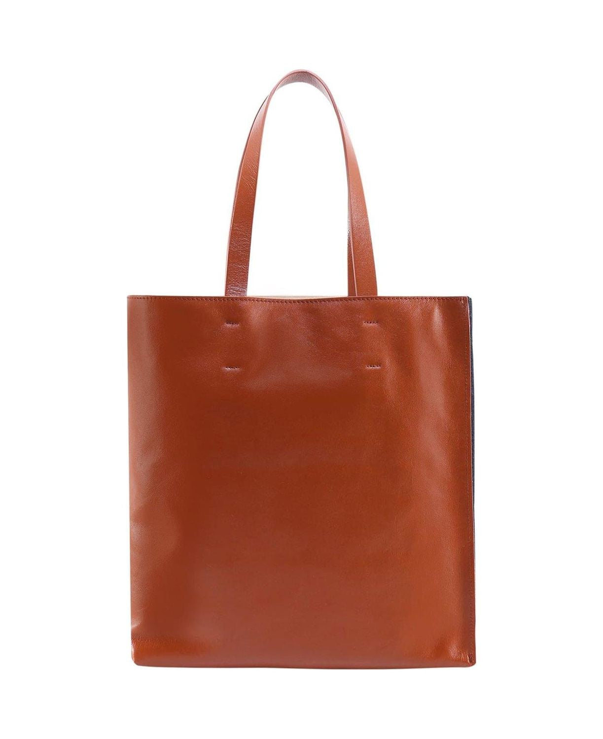 MARNI Chic Handheld Leather Bag