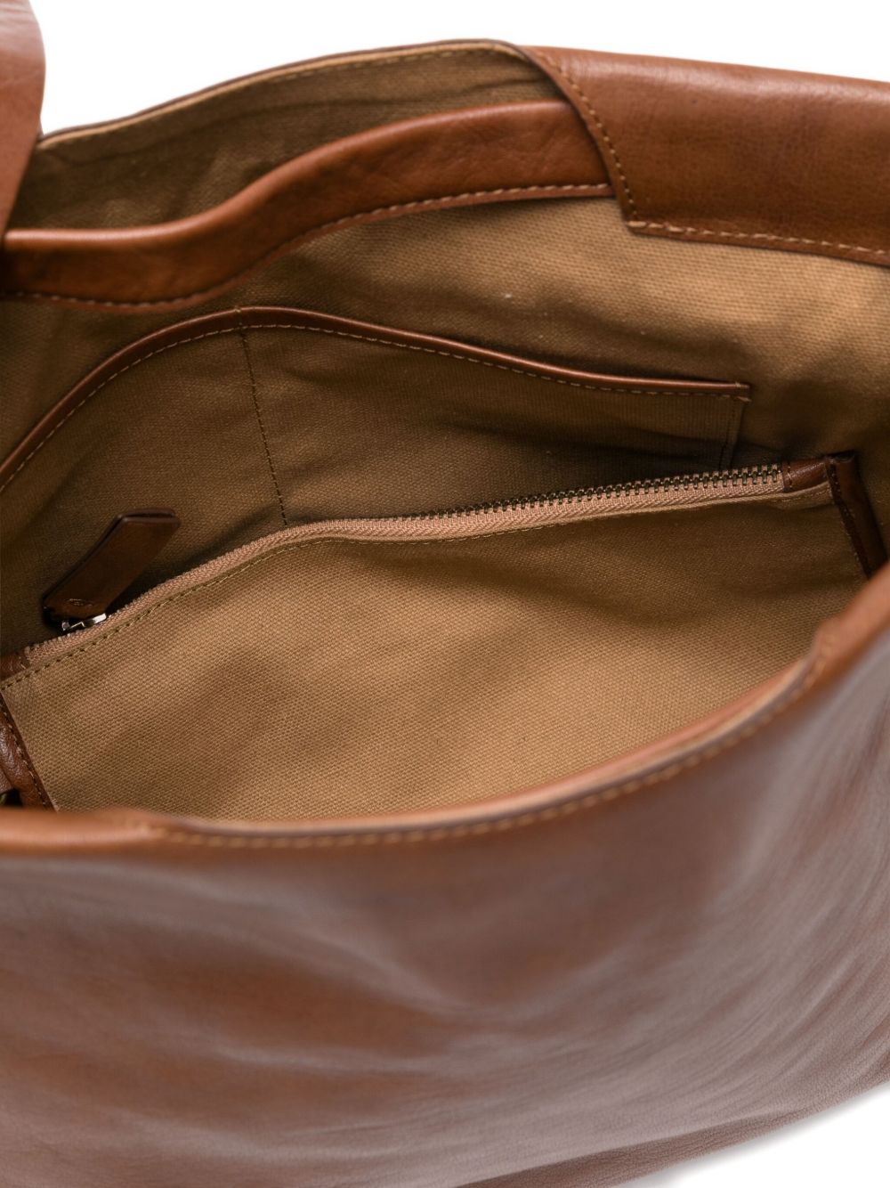 BEA MOMBAERS MIDI Leather Tote Handbag