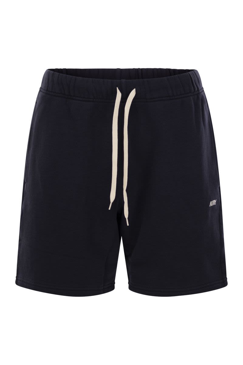 AUTRY High-Waisted Bermuda Shorts with Logo