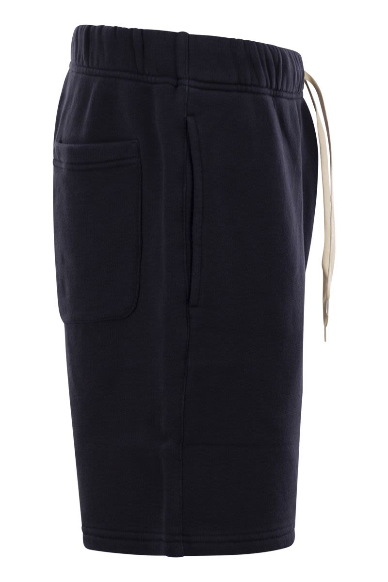 AUTRY High-Waisted Bermuda Shorts with Logo