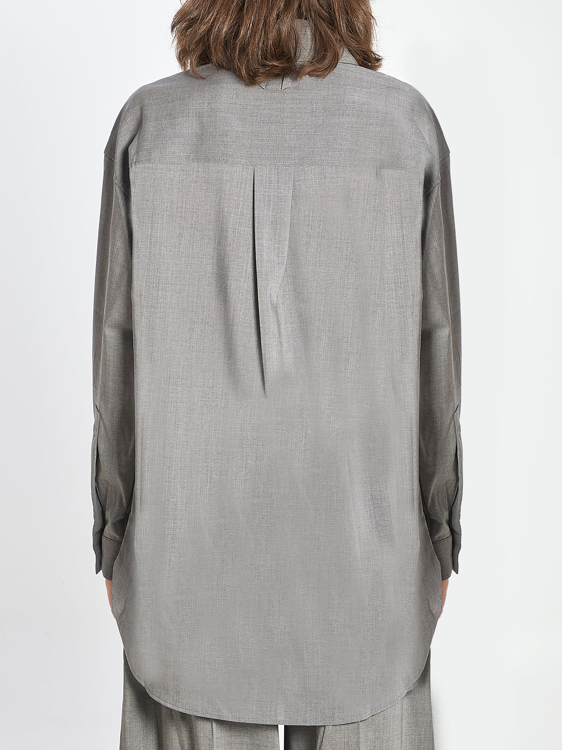 JACQUEMUS Long Sleeve Relaxed Fit Shirt - Size 34 FR