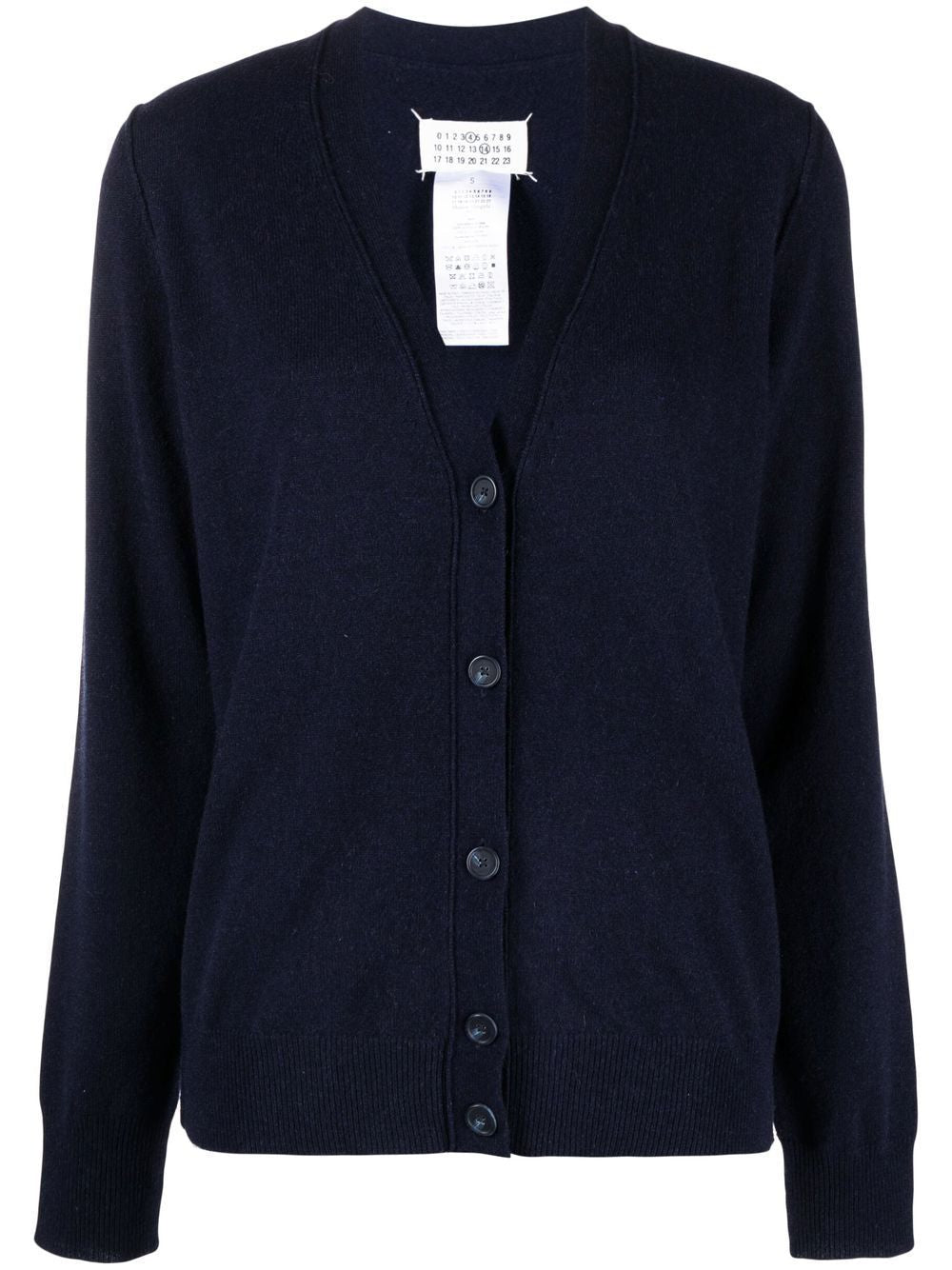 MAISON MARGIELA Buttoned Knit Cardigan