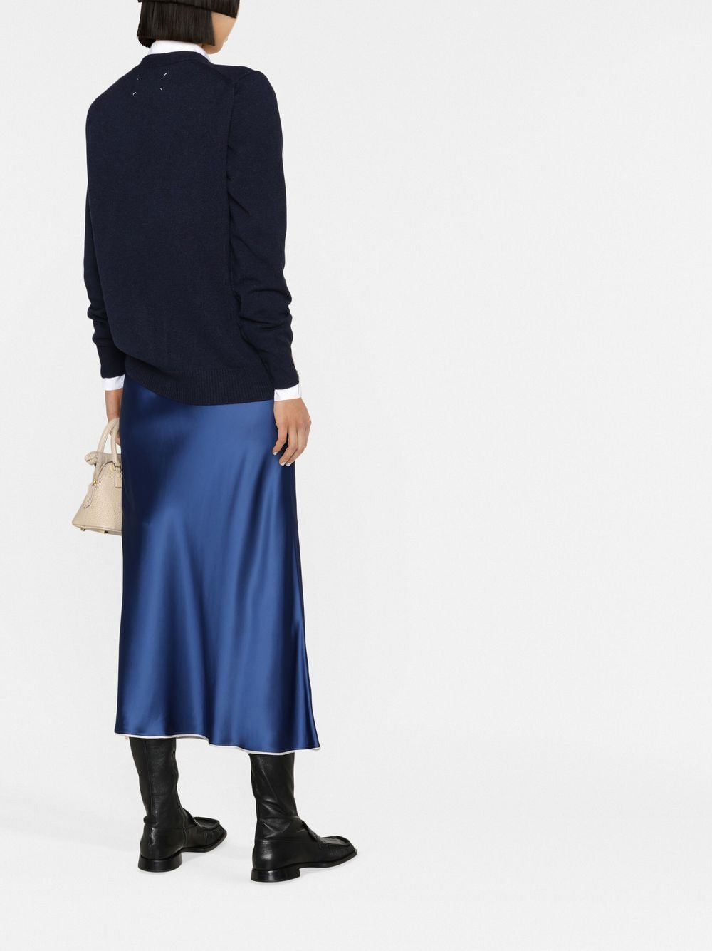 MAISON MARGIELA Buttoned Knit Cardigan